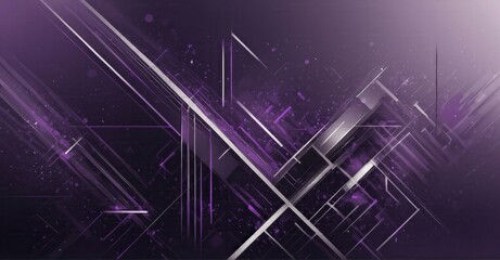 Craft a striking and dynamic purple abstract backdrop for business presentations, combining energy and elegance to enhance the visual appeal of your corporate materials