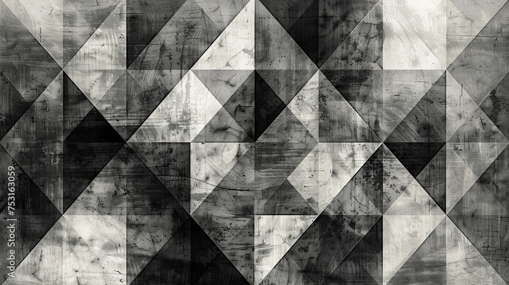 Aufkleber a geometric background featuring a mesmerizing array