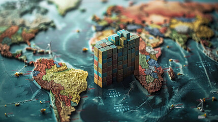 Tariff reduction and the dismantling of nontariff barriers visualized as unlocking global market access fostering supply chain resilience