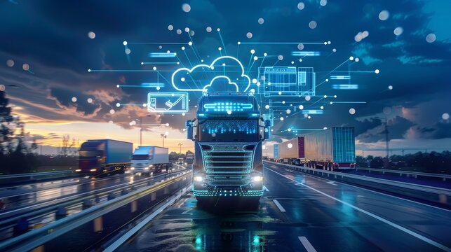 A logistics firm harnessing cloud computing and cloud services