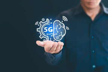 Intelligent Internet of Things High speed Internet 5G Digital Marketing Technology Future