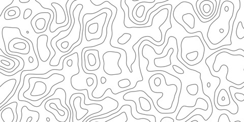White topology topography abstract vector illustration
