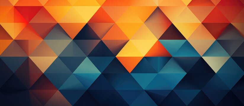Abstract Geometric Pattern Illustration for Design