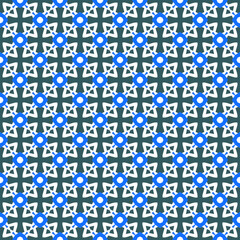 Multi color seamless abstract pattern. Background and backdrop. Multi Colored. Colorful ornamental design. Colored mosaic ornaments. Vector graphic illustration. EPS10.