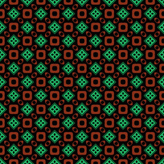 Multi color seamless abstract pattern. Background and backdrop. Multi Colored. Colorful ornamental design. Colored mosaic ornaments. Vector graphic illustration. EPS10.