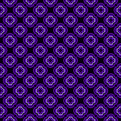 Fototapeta premium Multi color seamless abstract pattern. Background and backdrop. Multi Colored. Colorful ornamental design. Colored mosaic ornaments. Vector graphic illustration. EPS10.