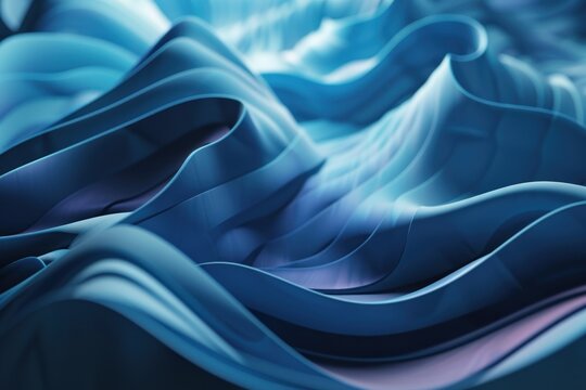 3d render of abstract deatailed shape. Dynamic futuristic background