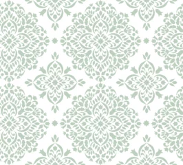  Seamless damask pattern medallion pattern vector repeat file boho style tile artwork small pattern © SunshineArtStory