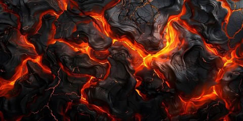 Lava Background Texture