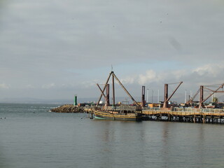 Fototapeta premium barcos en Antofagasta 
