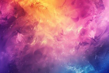 Chaotic Color Mixing glow background design - obrazy, fototapety, plakaty
