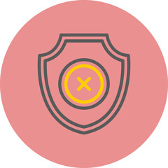 web-hosting-41 Line Two Color Circle