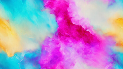 Fototapeta premium Abstract marble texture background. Alcohol ink colors translucent. Pastel ink colors wet effect hand drawn watercolor background with splashes, multicolor colorful marble alcohol ink drawing effect.