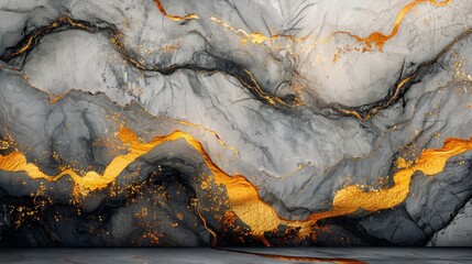 Detailed Close Up of Marble Surface