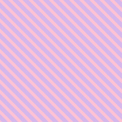 Pattern stripe seamless sweet purple and pink two tone colors. Diagonal stripe abstract background vector.