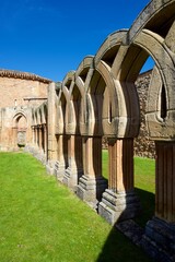 San Juan de Duero cloister ruins in Soria