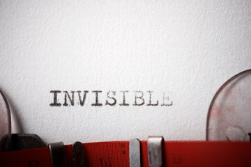 Invisible concept view