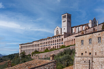 Basilika Di San Francesco in Assisi, Umbrien