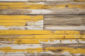 yellow and white and brown and old and dirty wood wall wooden plank board texture background outdoor