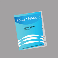 illustration of a book mockup