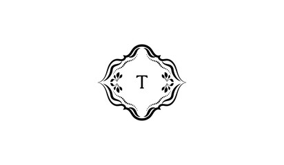 Fish on White Luxury Alphabetical Logo