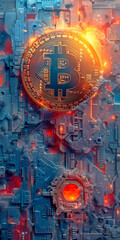 Bitcoin: Leading Cryptocurrency in the Digital Financial Revolution AI Generated