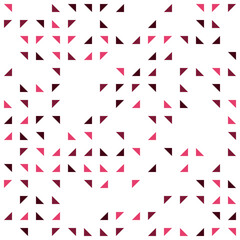 Background of different color chaotic triangles.