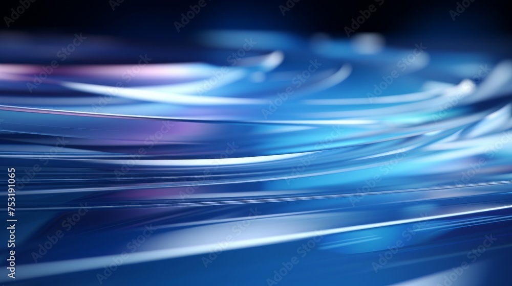 Poster advanced materials: blurred scene for presentation slide generative ai