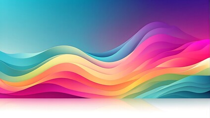 Minimalist abstract gradient background