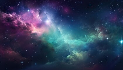 Fototapeta na wymiar Colorful space galaxy cloud nebula. Stary night cosmos. universe science astronomy