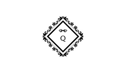 Playing Cards Poker Shaped Alphabetical Logo