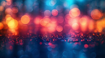 Blurred Bioacoustic Scene for Presentation Slide Generative AI