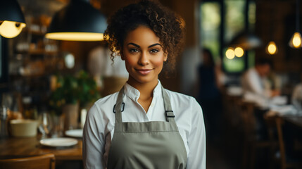 Young beautiful woman chef in uniform posting okay taste delight delicious hand gesture on isolated background. Cooking woman Occupation chef or baker People in kitchen restaurant and hotel.