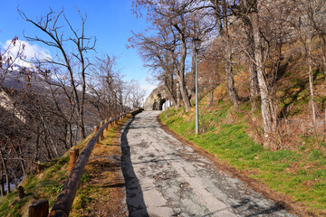 Pathway leading to the Fort du Château (