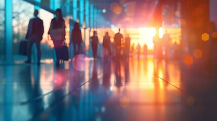 Social Work Scene for Presentation Slide Generative AI