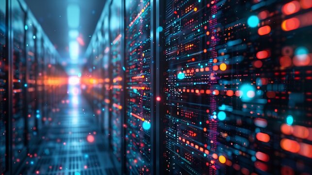 create a visualization of a scalable and efficient database infrastructure