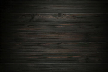 Obraz premium black and orange and dark wood wall wooden plank board texture background