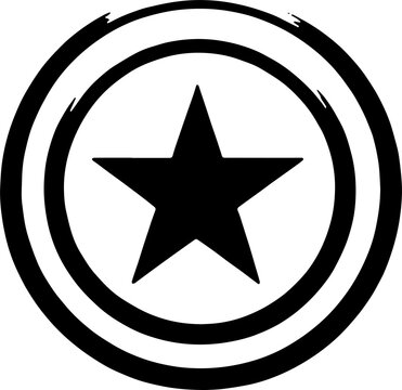 Star logotype design icon isolated on white background