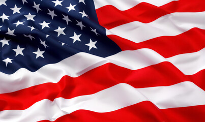 Obraz premium American Flag Patriotic Reminder. Exercise Your Civic Duty in the 2024 Election. 