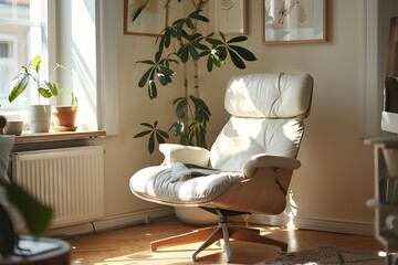 Tranquil Retreat Recliner Chair in Scandinavian




