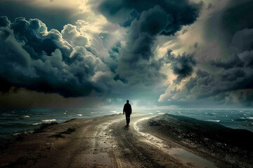 Solitude Against the Storm