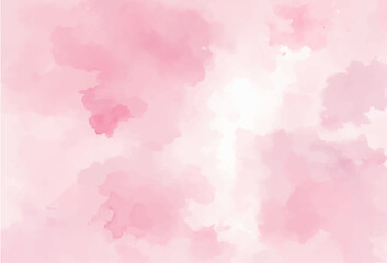 Pink watercolor abstract background. Watercolor pink background. Abstract pink texture	