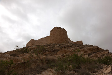 Jordan Shobak Castle on a sunny winter day