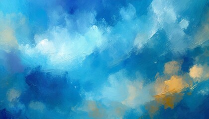 Fototapeta na wymiar abstract watercolor blue background