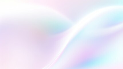 Pearl hologram background. Gradient iridescent foil texture. Aesthetic y2k color wallpaper.