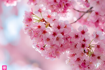Sakura is a blooming symbol of Japan
