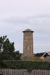 Fototapeta premium Grauer Herbsttag im Niederländischen Seebad Domburg an der Nordseeküste