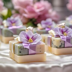 soap and flowers