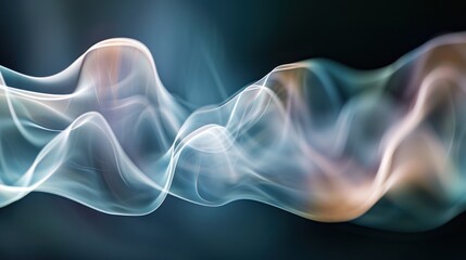 abstract futuristic background, high speed wave lines and bokeh lights. Data transfer concept