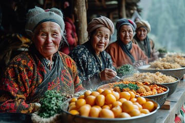 Sherpa Wedding Splendor Explore the cultural traditions of Sherpa weddings in the Himalayan region